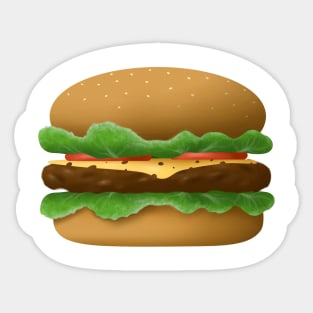 cheeseburger Sticker